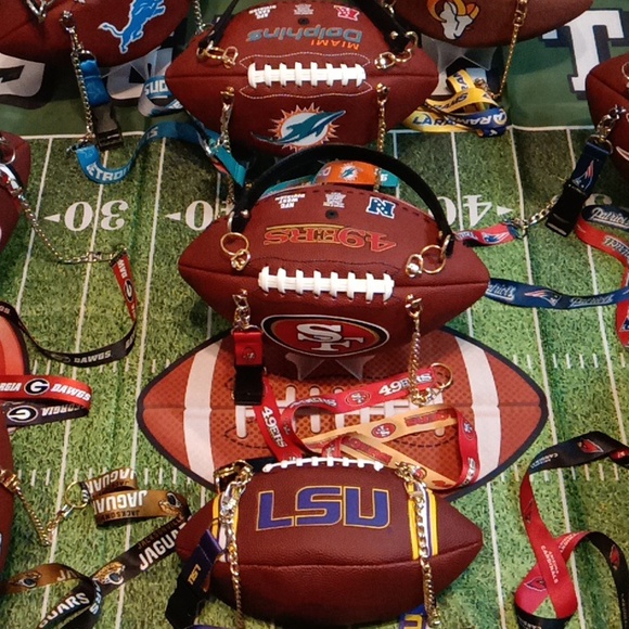 HANDMADE FOOTBALL BAGS 🏈 - Picture 3 of 10